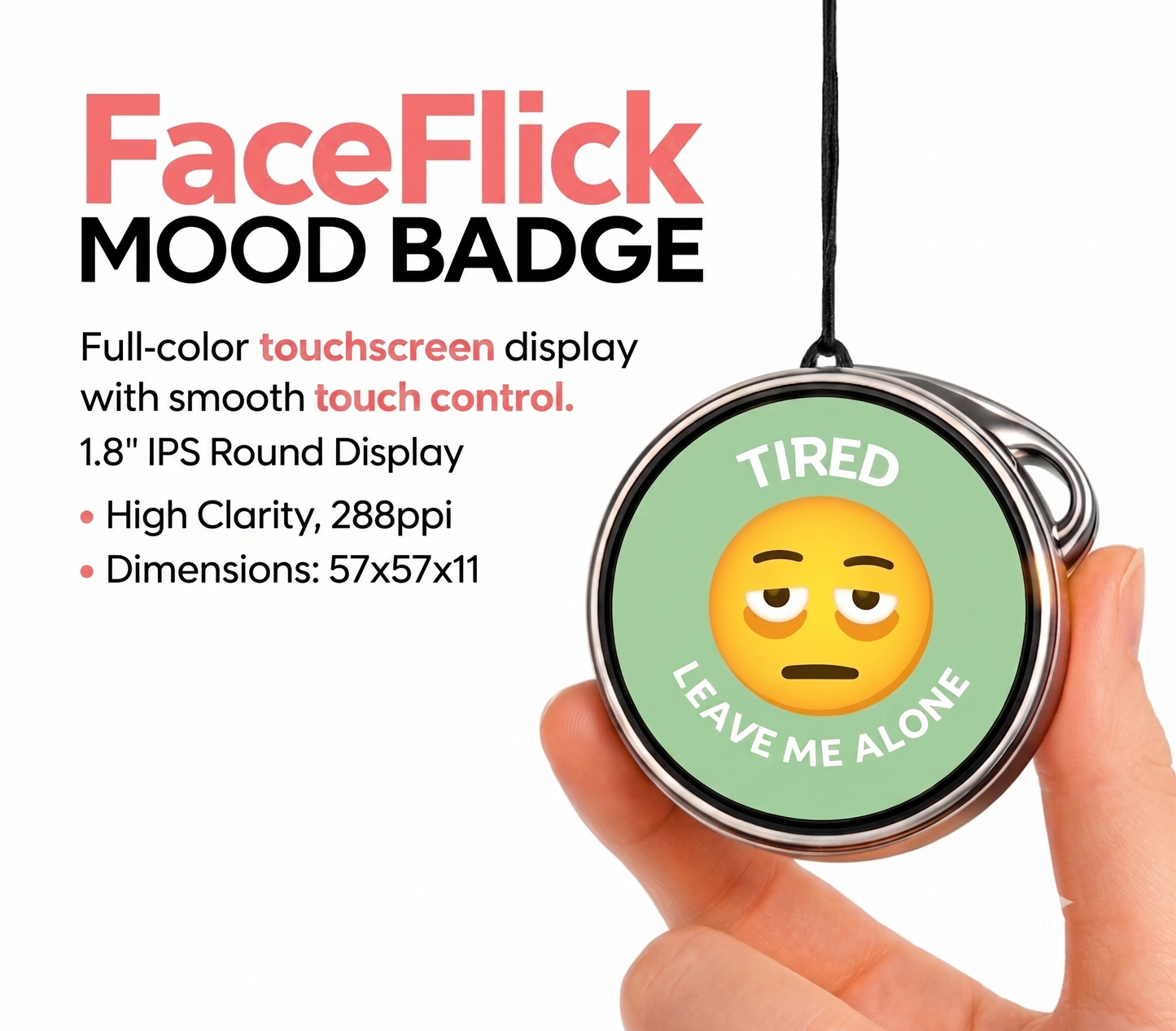 FaceFlick™-Smart Badge