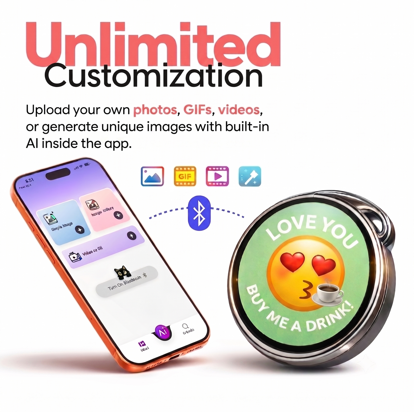 FaceFlick™-Smart Badge